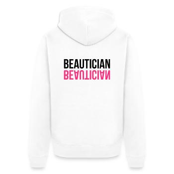 Esthéticienne / Esthétique / Beauté / Esthétique - Veste à capuche bio Premium Unisexe - blanc - Dos - Thijin (182cm)