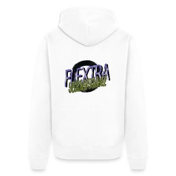 cadeau d’anniversaire 2019 amusant extraterrestre aimant enfant - Veste à capuche bio Premium Unisexe - blanc - Dos - Thijin (182cm)