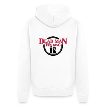 Dead Man Walking - Veste à capuche bio Premium Unisexe - blanc - Dos - Thijin (182cm)