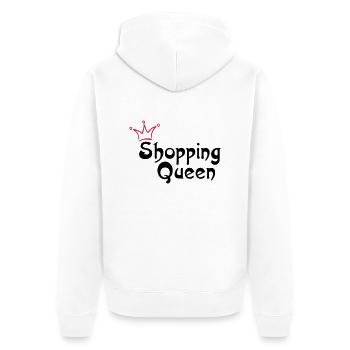 REINE D'ACHATS - Veste à capuche bio Premium Unisexe - blanc - Dos - Thijin (182cm)