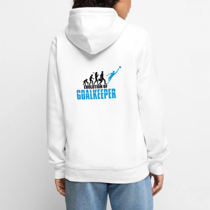 goalkeeper evolution evolution goalkeeper torhueter Unisex Premium Organic Zip Hoodie