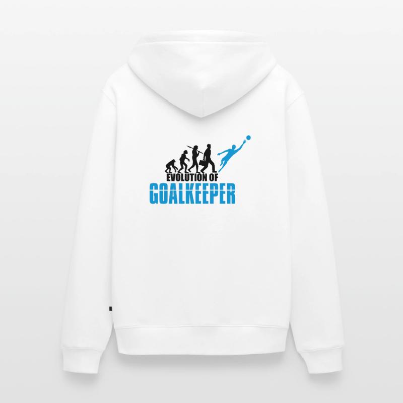 goalkeeper evolution evolution goalkeeper torhueter Unisex Premium Organic Zip Hoodie