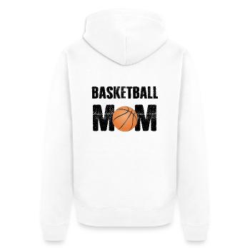 Basket-ball - Veste à capuche bio Premium Unisexe - blanc - Dos - Thijin (182cm)