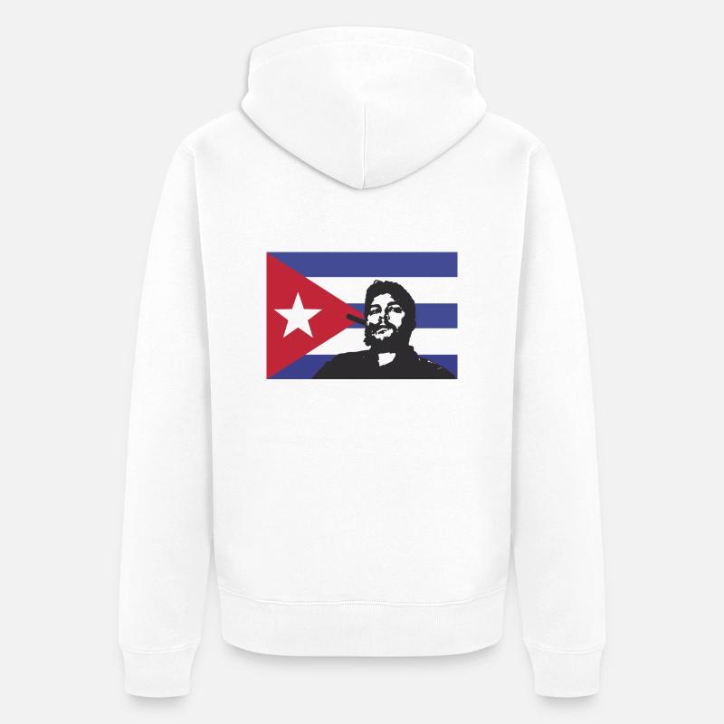 Che Guevara - Veste à capuche bio Premium Unisexe - blanc