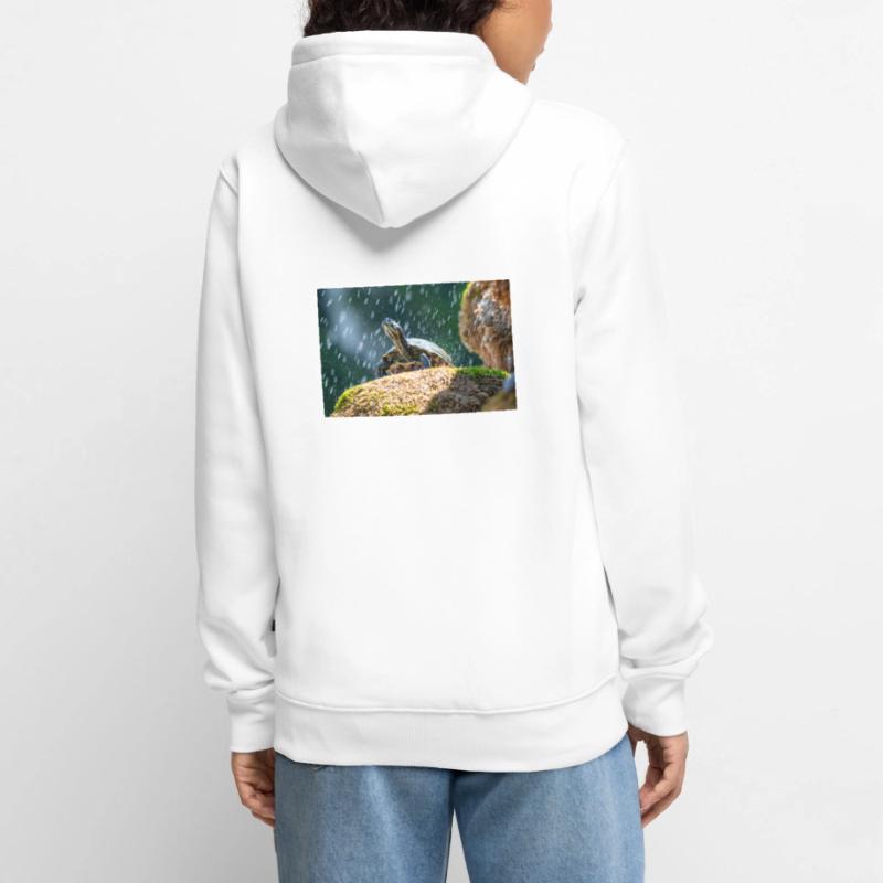 Trachemys scripta scripta scripta Veste à capuche bio Premium Unisexe