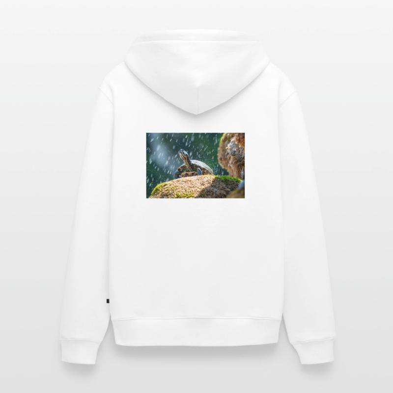 Trachemys scripta scripta scripta Veste à capuche bio Premium Unisexe