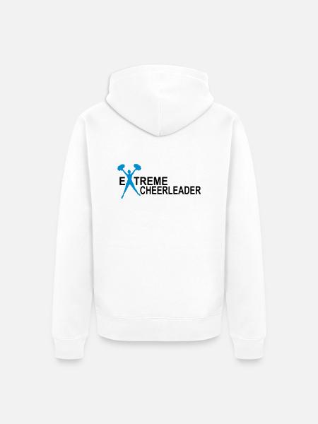 cheerleader - Unisex Premium Bio Zip Hoodie - Weiß