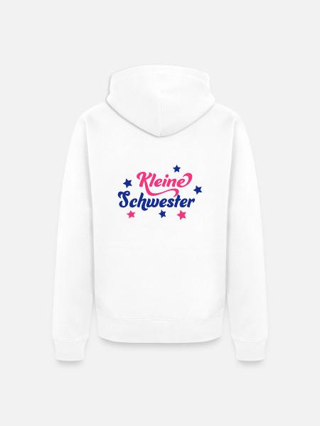 Baby - Unisex Premium Bio Zip Hoodie - Weiß
