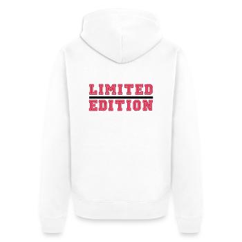 limited_edition_2 - Veste à capuche bio Premium Unisexe - blanc - Dos - Thijin (182cm)