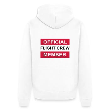 officiel - Veste à capuche bio Premium Unisexe - blanc - Dos - Thijin (182cm)
