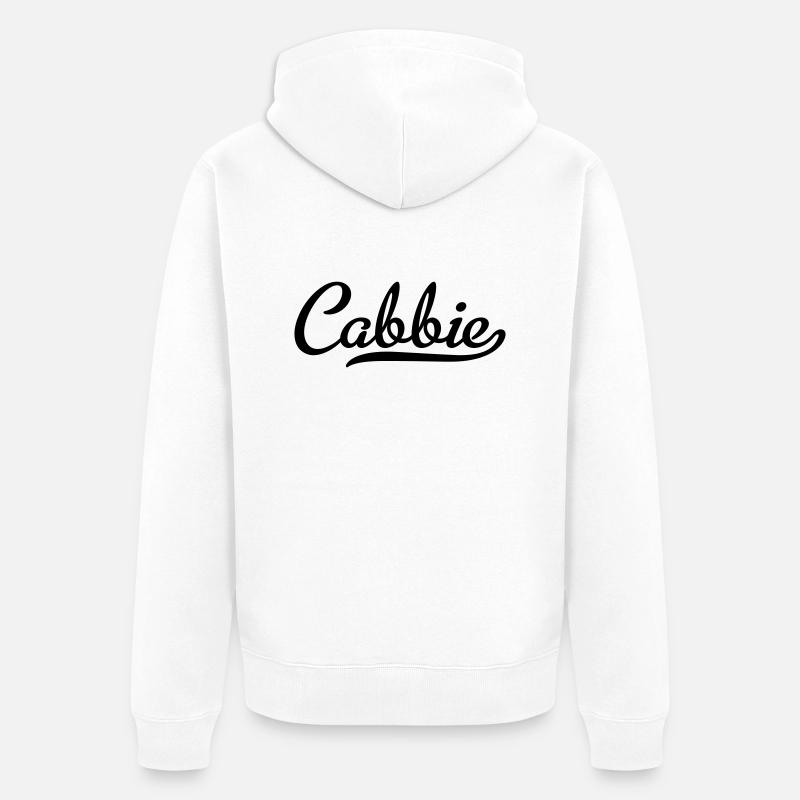 Chauffeur de taxi - Veste à capuche bio Premium Unisexe - blanc