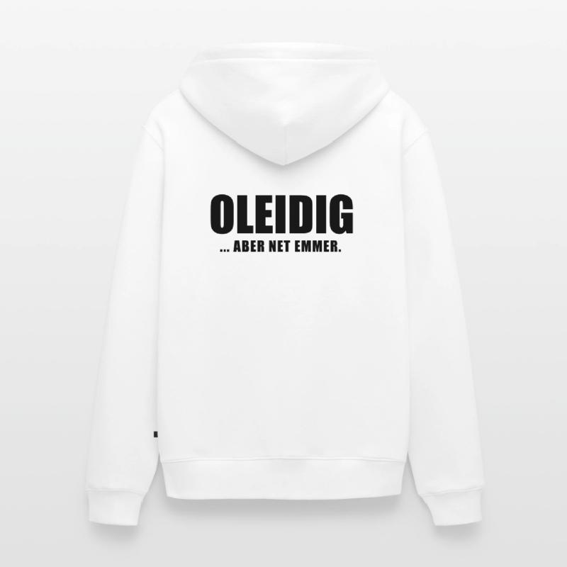 Oleidig Unisex Premium Bio Zip Hoodie