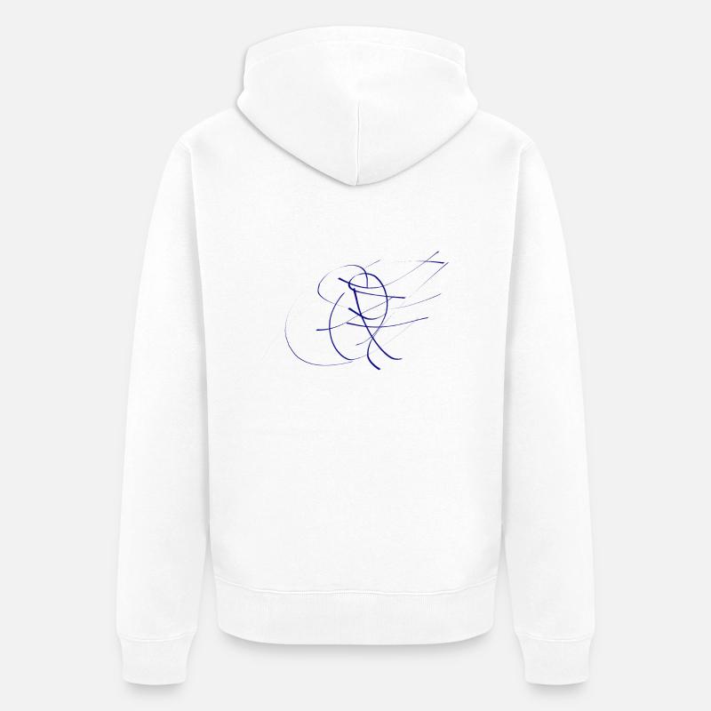 Plus que ce qui est - Veste à capuche bio Premium Unisexe - blanc