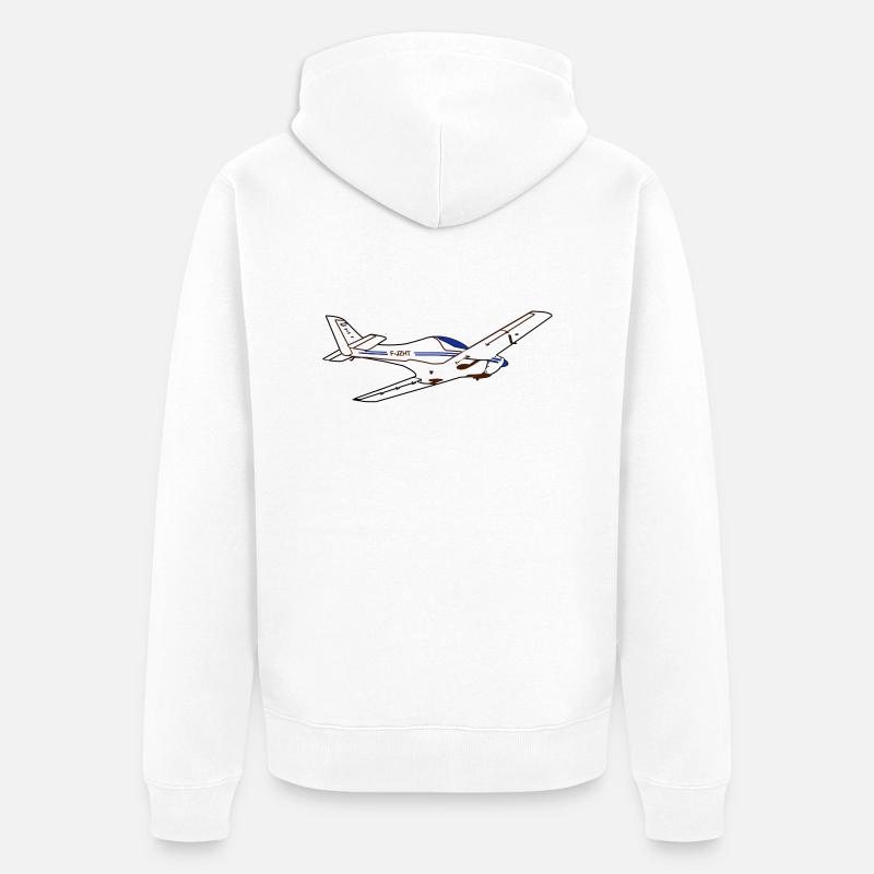 Dynamic WT9 ULM - Veste à capuche bio Premium Unisexe - blanc