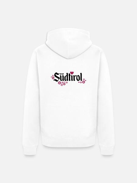 Südtirol - Unisex Premium Bio Zip Hoodie - Weiß