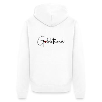 Vacances Golden Sands Heart - Veste à capuche bio Premium Unisexe - blanc - Dos - Thijin (182cm)