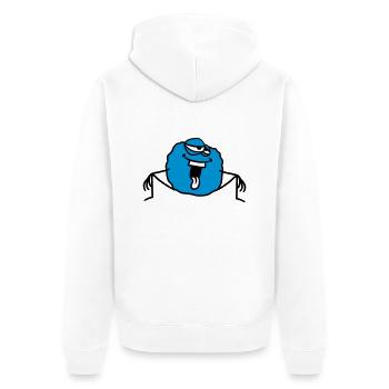 asseyez-vous relaxez-vous relaxez-vous autour du lac - Veste à capuche bio Premium Unisexe - blanc - Dos - Thijin (182cm)