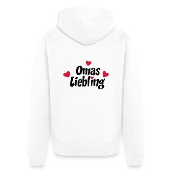 Grandmama - Veste à capuche bio Premium Unisexe - blanc - Dos - Thijin (182cm)