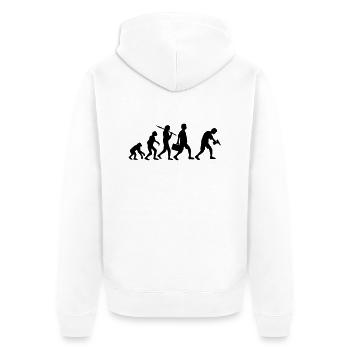 Craftsman Evolution - Veste à capuche bio Premium Unisexe - blanc - Dos - Thijin (182cm)
