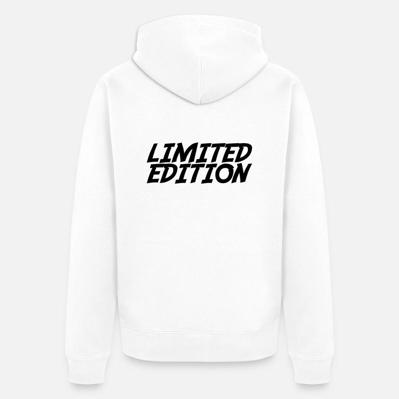 Édition limitée - Veste à capuche bio Premium Unisexe - blanc