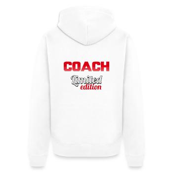 COACH LIMITED EDITION - Veste à capuche bio Premium Unisexe - blanc - Dos - Thijin (182cm)
