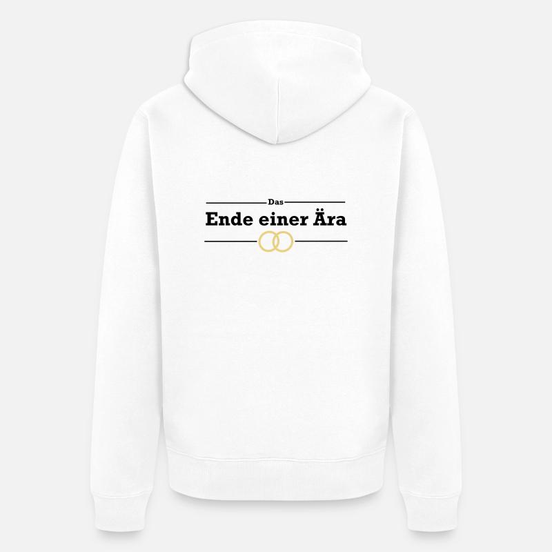 Baccalauréat - Veste à capuche bio Premium Unisexe - blanc