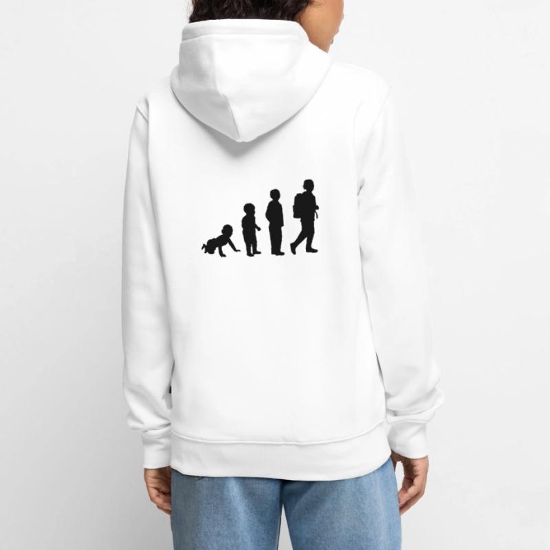 Evolution student Unisex Premium Organic Zip Hoodie