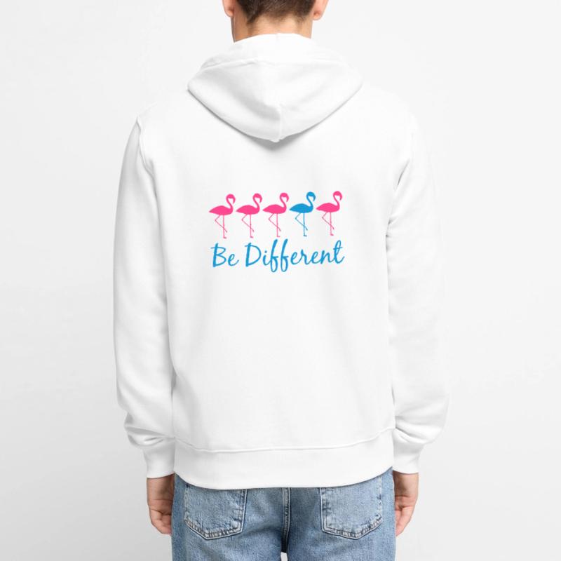 différence de texte soit différent beaucoup de modèle d'équipe re Veste à capuche bio Premium Unisexe