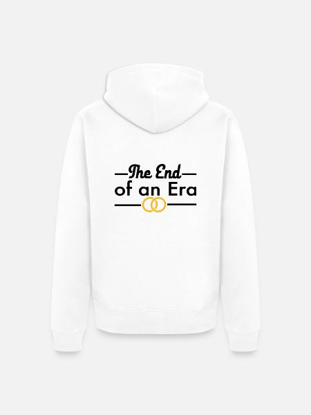 Bachelor party - Unisex Premium Organic Zip Hoodie - white