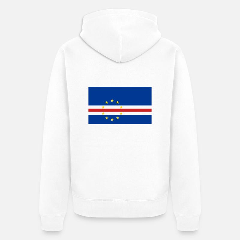 Cap-Vert - Veste à capuche bio Premium Unisexe - blanc