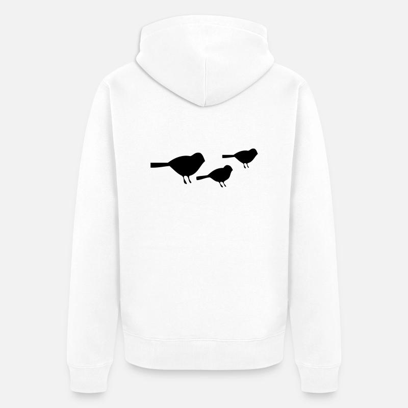 spaetzle - Veste à capuche bio Premium Unisexe - blanc