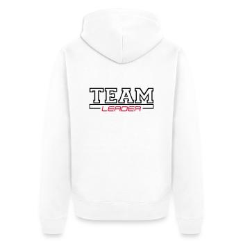 chef d'équipe - Veste à capuche bio Premium Unisexe - blanc - Dos - Thijin (182cm)