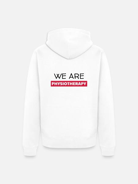 Krankengymnast / Krankengymnastin / Physio / - Unisex Premium Bio Zip Hoodie - Weiß