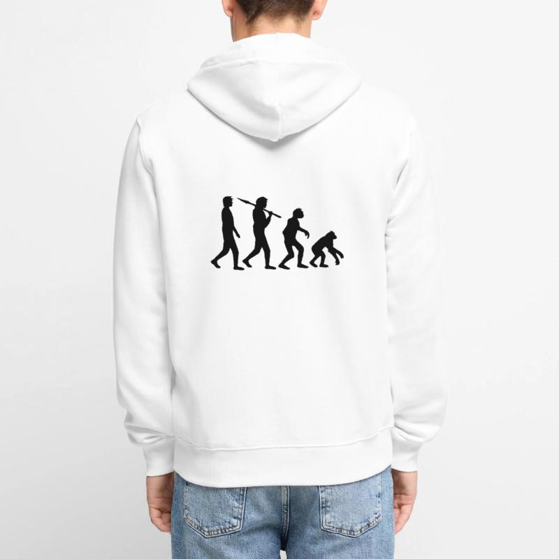 devolution Veste à capuche bio Premium Unisexe