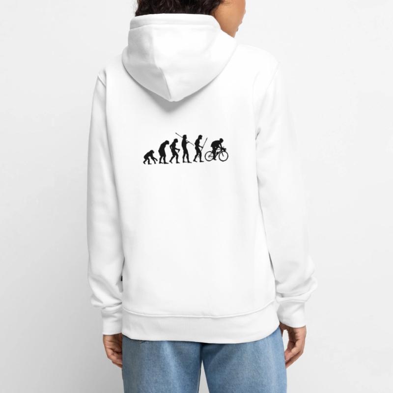 Biker evolution Unisex Premium Bio Zip Hoodie