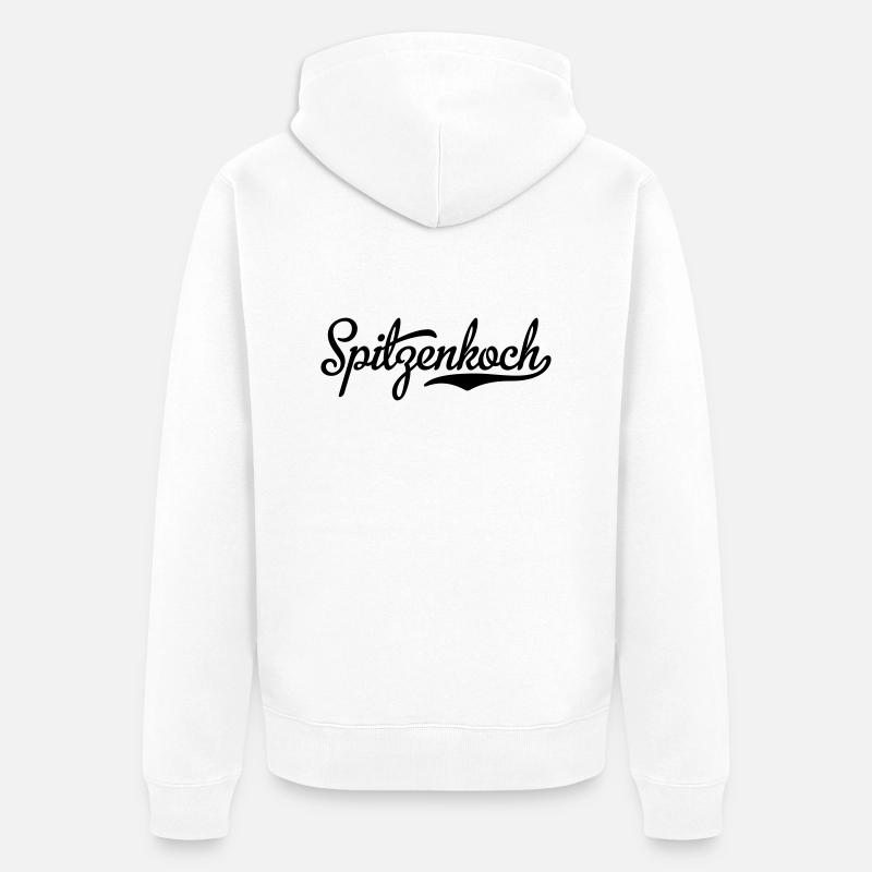 Cuisinier - Veste à capuche bio Premium Unisexe - blanc