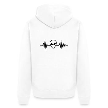 Alien - Veste à capuche bio Premium Unisexe - blanc - Dos - Thijin (182cm)