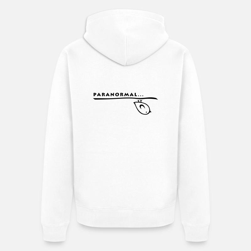 TWEETLERCOOLS - PARANORMAL - Veste à capuche bio Premium Unisexe - blanc