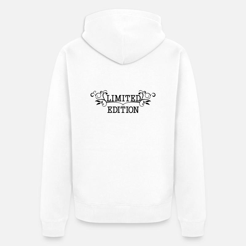 limited_edition_2 - Veste à capuche bio Premium Unisexe - blanc