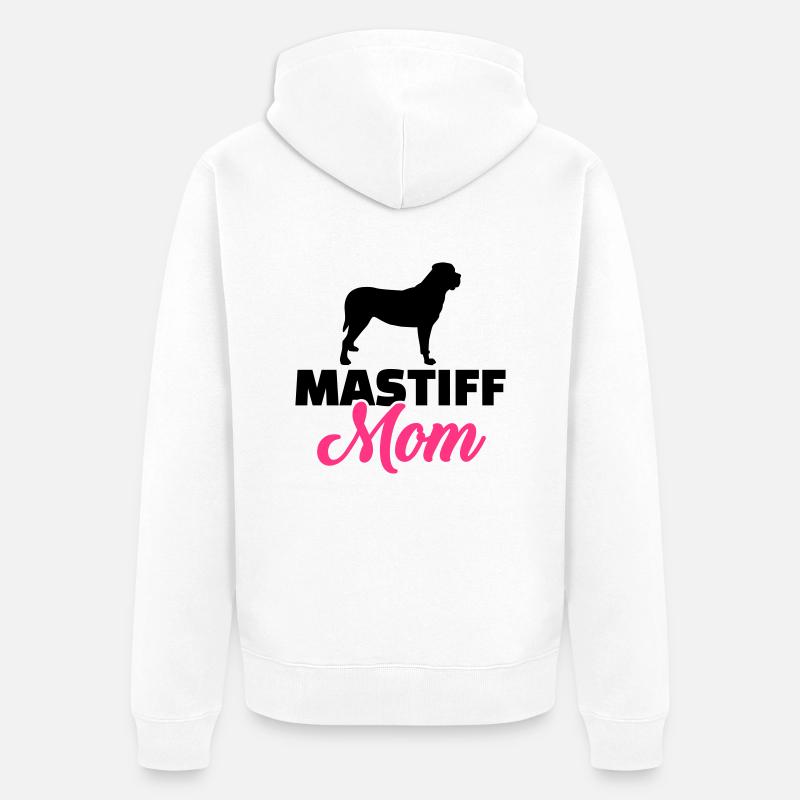 Mastiff - Veste à capuche bio Premium Unisexe - blanc