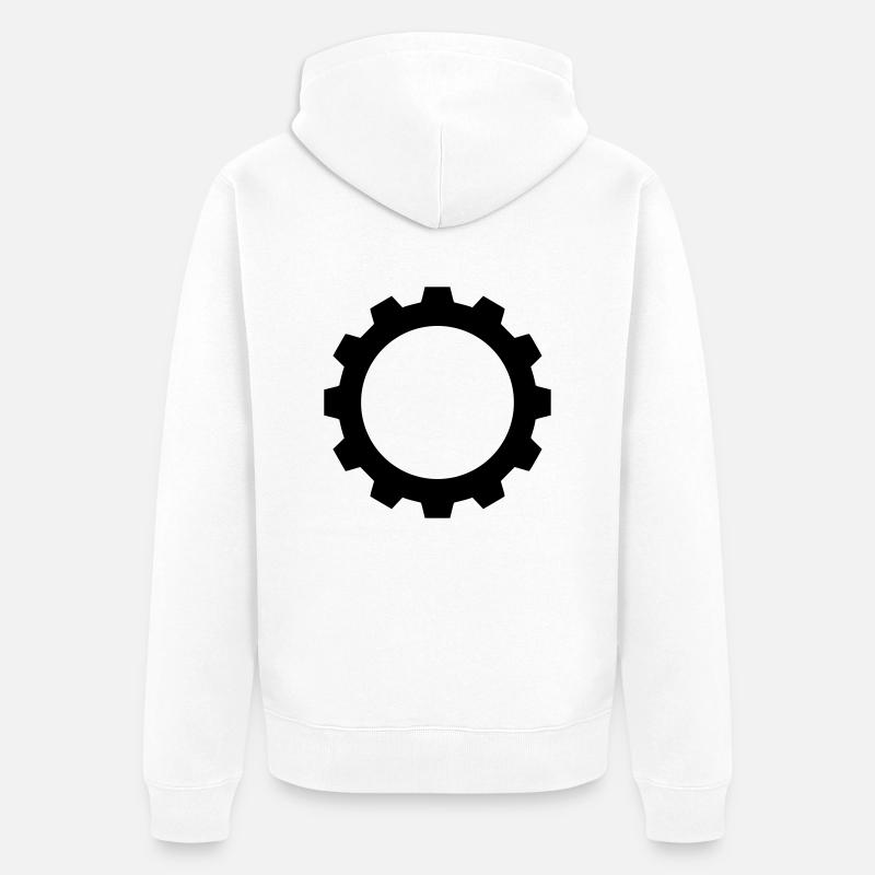 Pignon - Veste à capuche bio Premium Unisexe - blanc