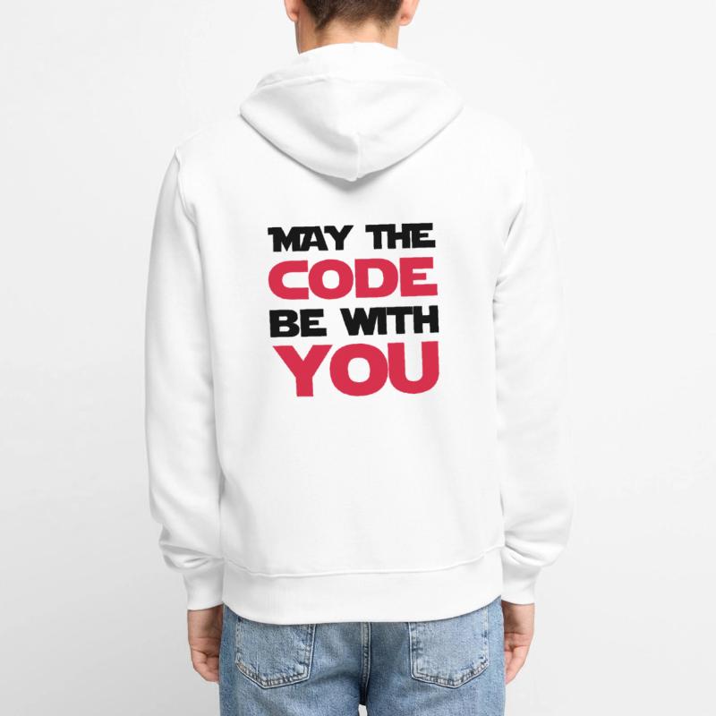 Computer / Developer / Geek / Code / Funny Unisex Premium Organic Zip Hoodie