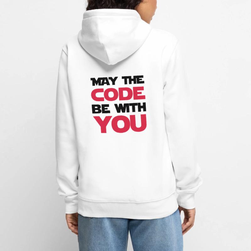 Computer / Developer / Geek / Code / Funny Unisex Premium Organic Zip Hoodie