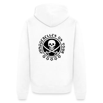 Baccalauréat en tournée - Veste à capuche bio Premium Unisexe - blanc - Dos - Thijin (182cm)