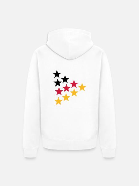 Germany - Unisex Premium Bio Zip Hoodie - Weiß