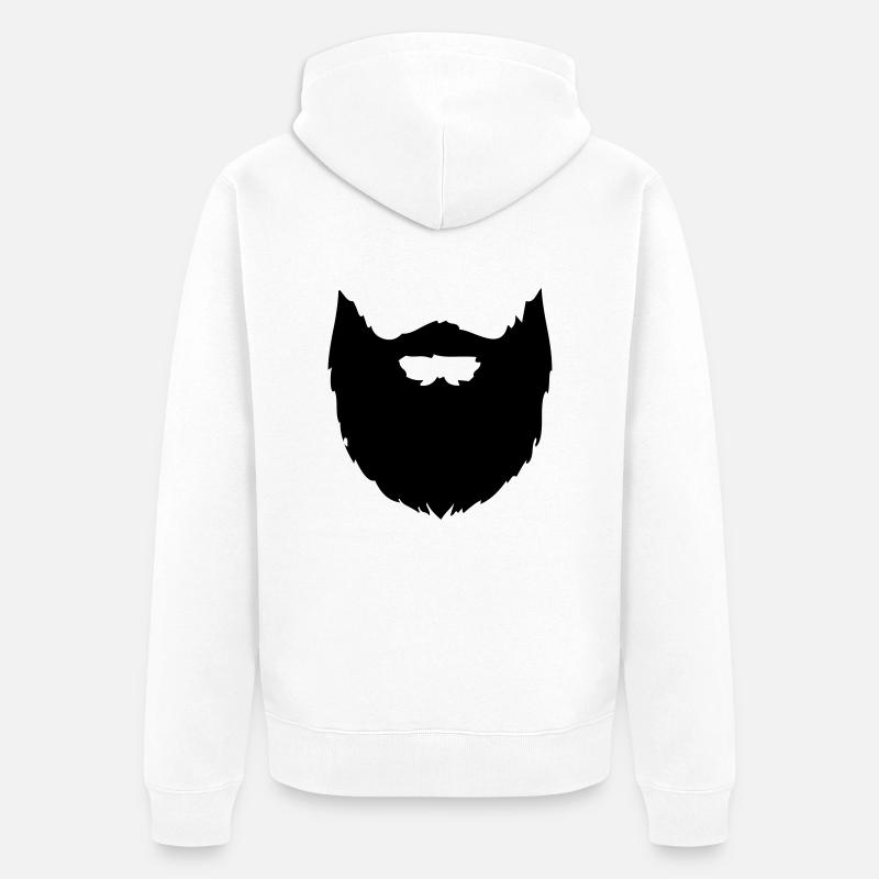 bart_01 - Veste à capuche bio Premium Unisexe - blanc