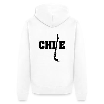 Chili (ID: 002004) - Veste à capuche bio Premium Unisexe - blanc - Dos - Thijin (182cm)