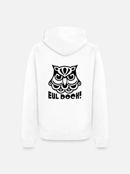 GUE MAIS! - Veste à capuche bio Premium Unisexe - blanc