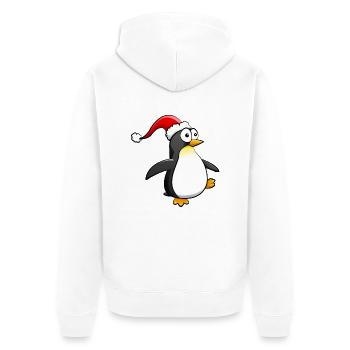 Pinguin - Veste à capuche bio Premium Unisexe - blanc - Dos - Thijin (182cm)