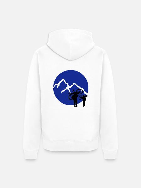 Big VTT - Veste à capuche bio Premium Unisexe - blanc